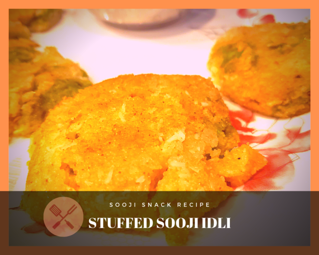 Stuffed sooji idli is one of the easiest appetizer recipes.The best of all is that its colorful,tasty,instant and healthy.This is also makes an excellent appetizer for parties and also a quick breakfast or lunch.