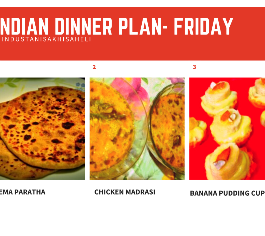 indian dinner plan